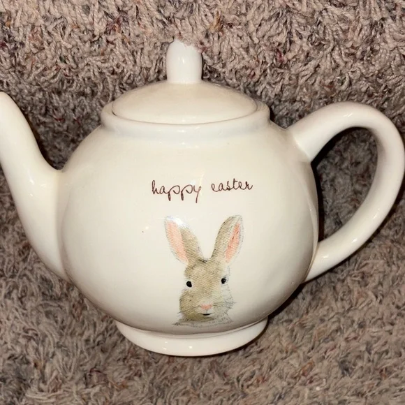 Rae Dunn Easter Bunny Teapot - Picture 1 of 3
